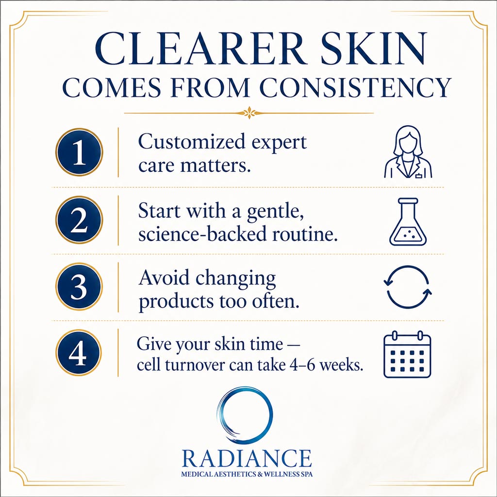Acne - Clear Skin Comes From Consistency